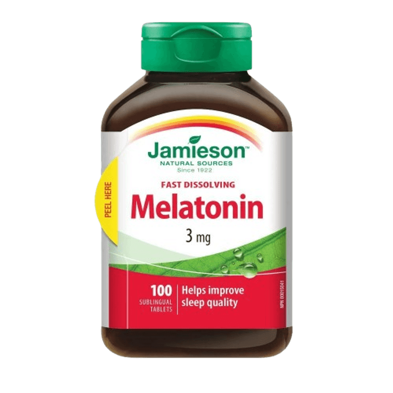 Jamieson Melatonin 3Mg Dissolving Tablets 100'S