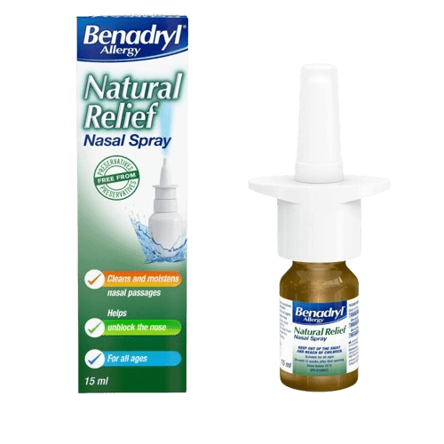 Benadryl Allergy Natural Relief Spray 15ml