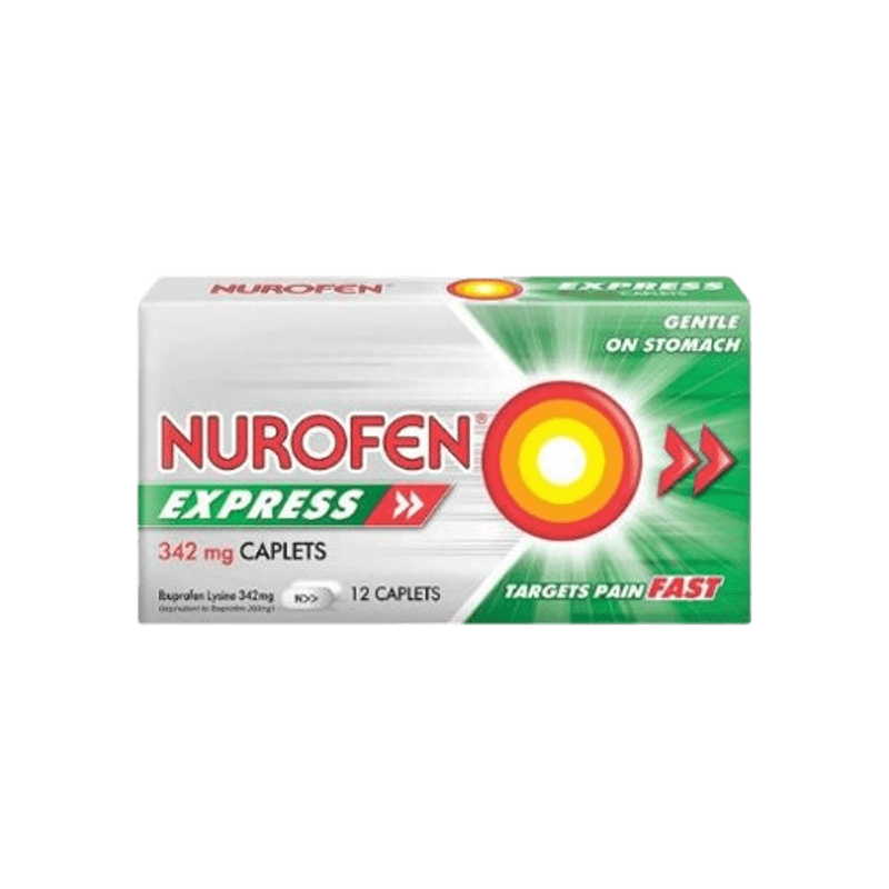 Nurofen Express Tabs 342Mg 12S