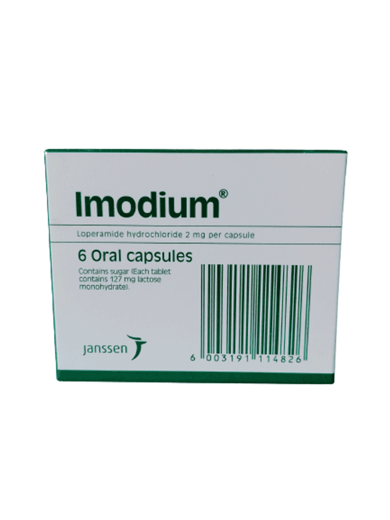 Immodium Caps 2Mg 6'S