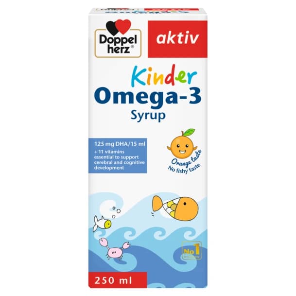 Doppelherz Aktiv Kinder Omega-3 Syrup 250ml