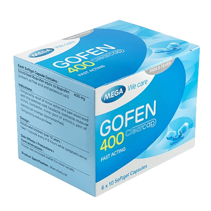 Gofen 400Mg Caps 60`S
