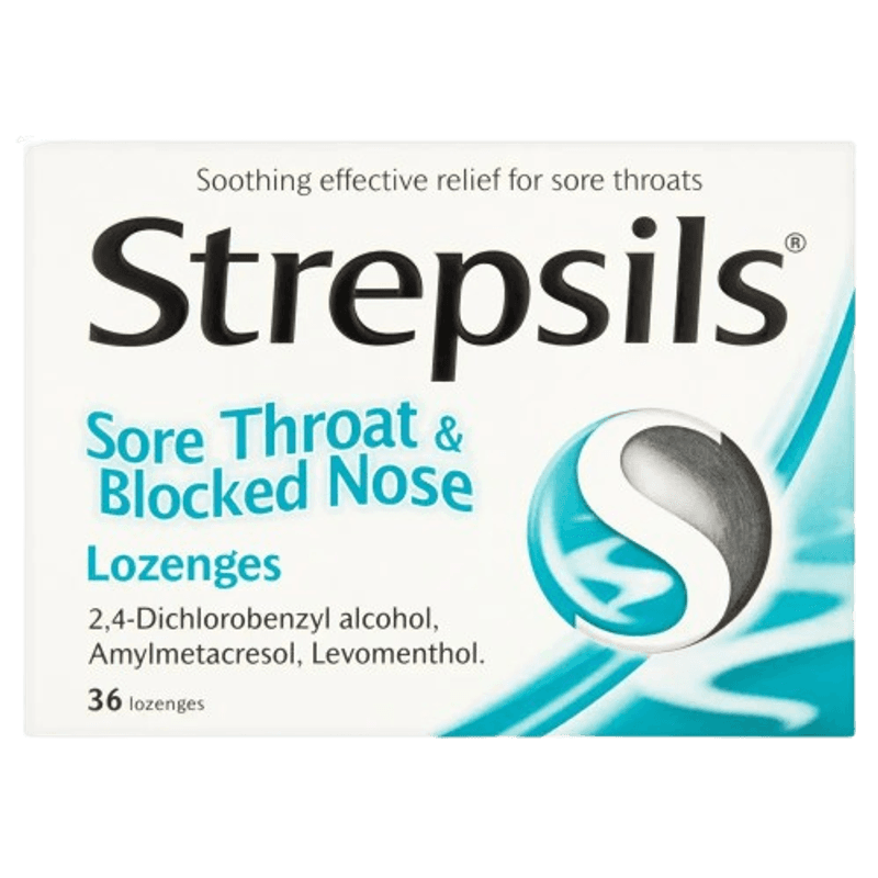 Strepsils Sore Throat & Blocked Nose Loz 36