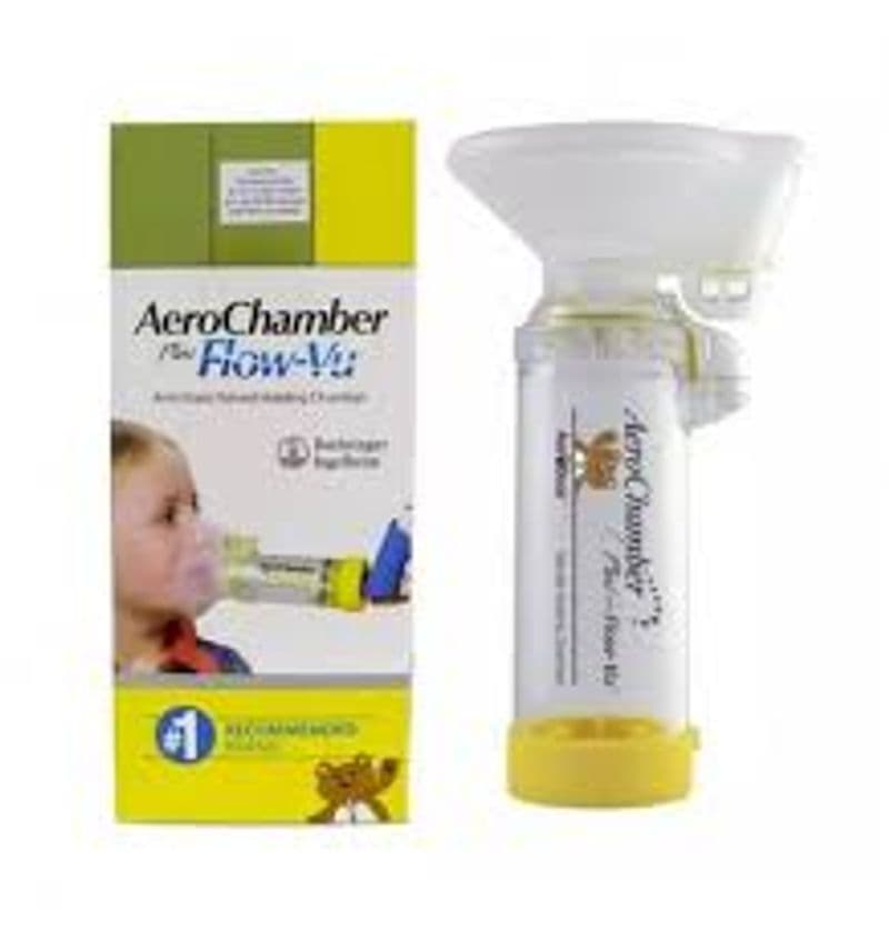 AEROSPACER WITH CHILD MASK (1-5 YRS) YELLOW