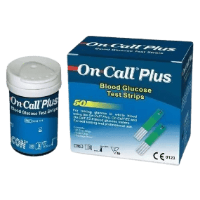 On Call Plus Test Strips 50's