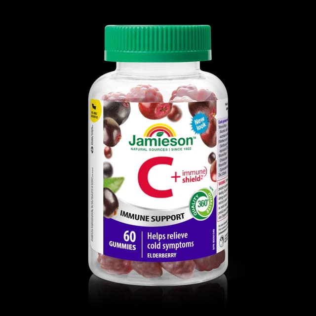 Jamieson Vitamin C + Immune Shield Gummies