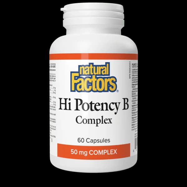 Natural Factors Hi Potency B Complex