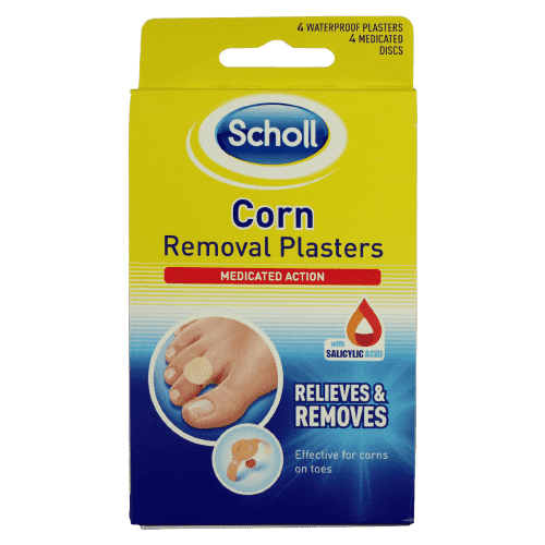 Scholl Corn Removal Plasters 4's.