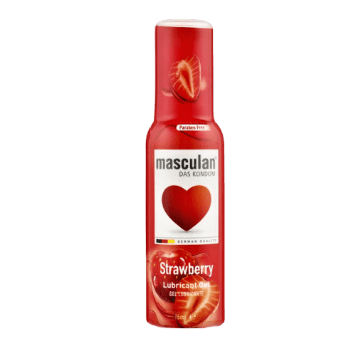 Masculan Lubricant Gel Strawberry - 75ml