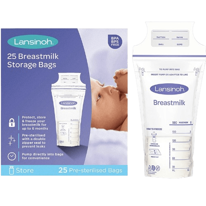 Lansinoh Breast Milk Storage Bags 25'S
