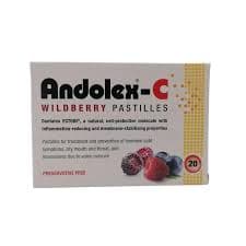 ANDOLEX C PASTILLES 20`S