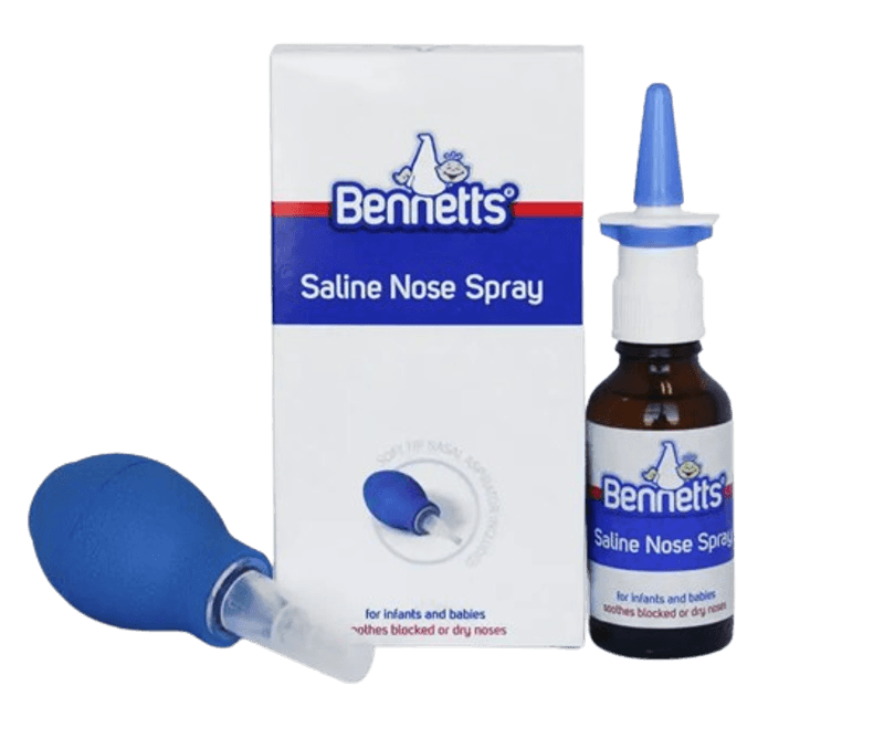 Bennetts Saline N/Spray 30Ml+Aspirator
