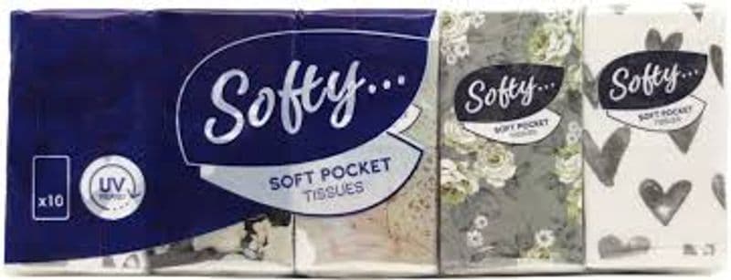 SOFT FACIAL TISSUES PACKS 10S