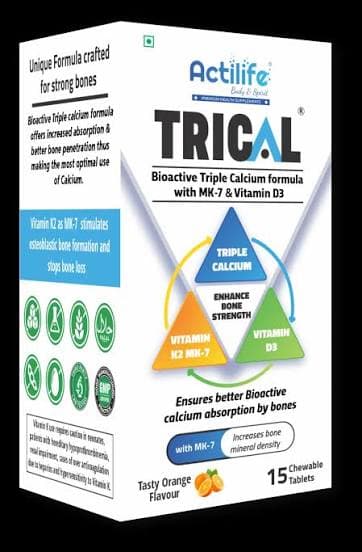Trical Chewable Tablets 15S