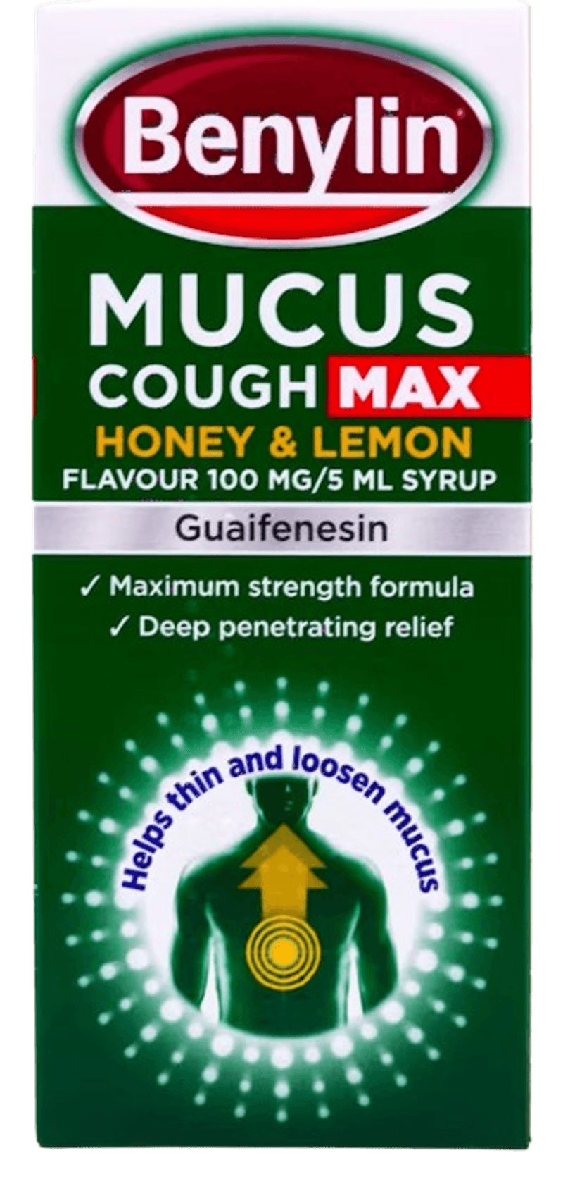 Benylin Mucus Max H/Lemon 300Mls