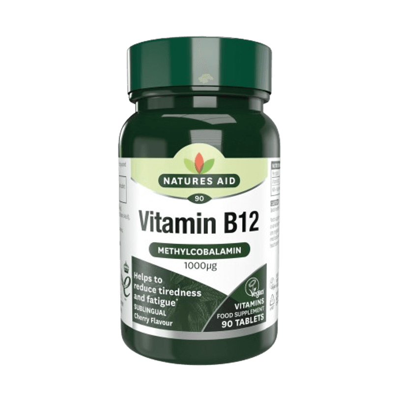 Natures Aid Vitamin B12 -10000Mcg Sublingual Vegan