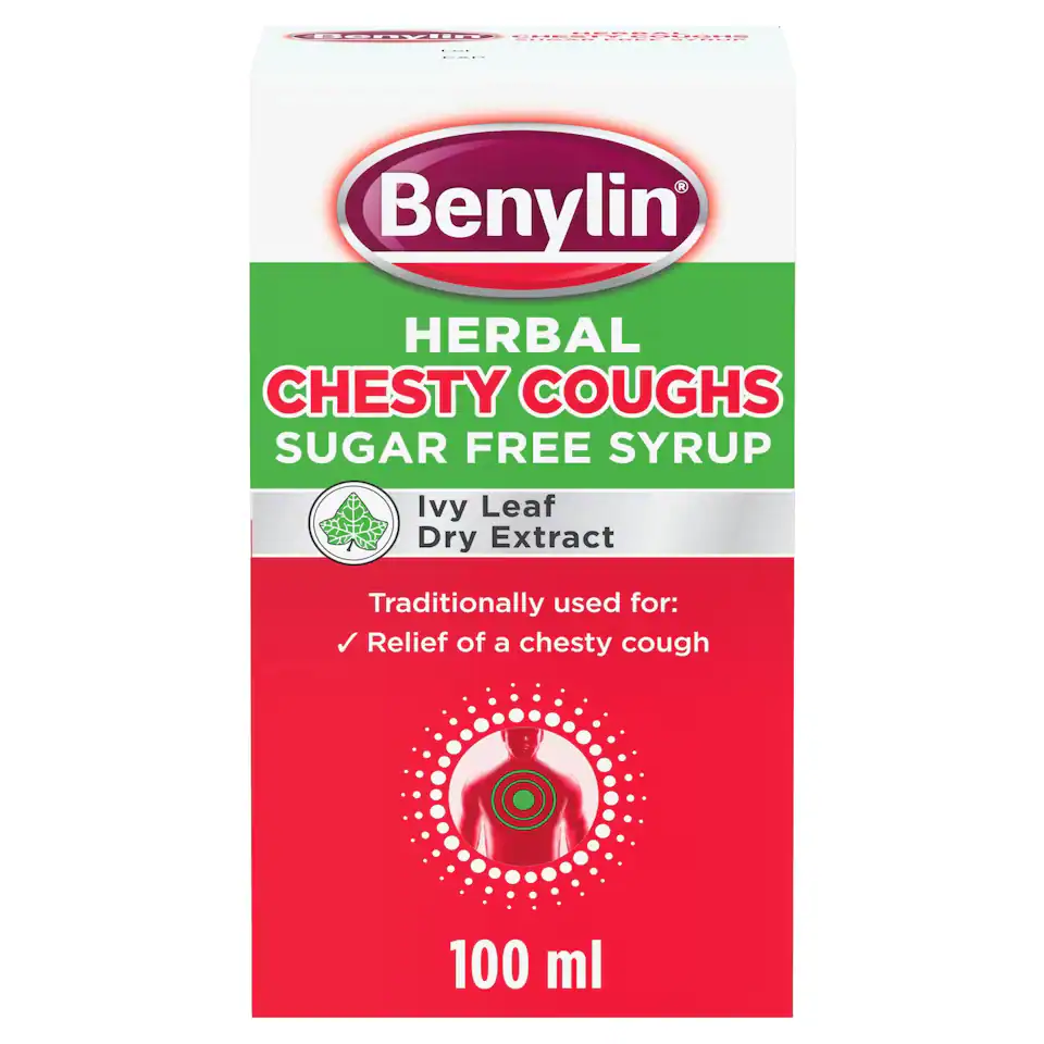 Benylin Herbal Chesty Cough Sugar Free 100ml