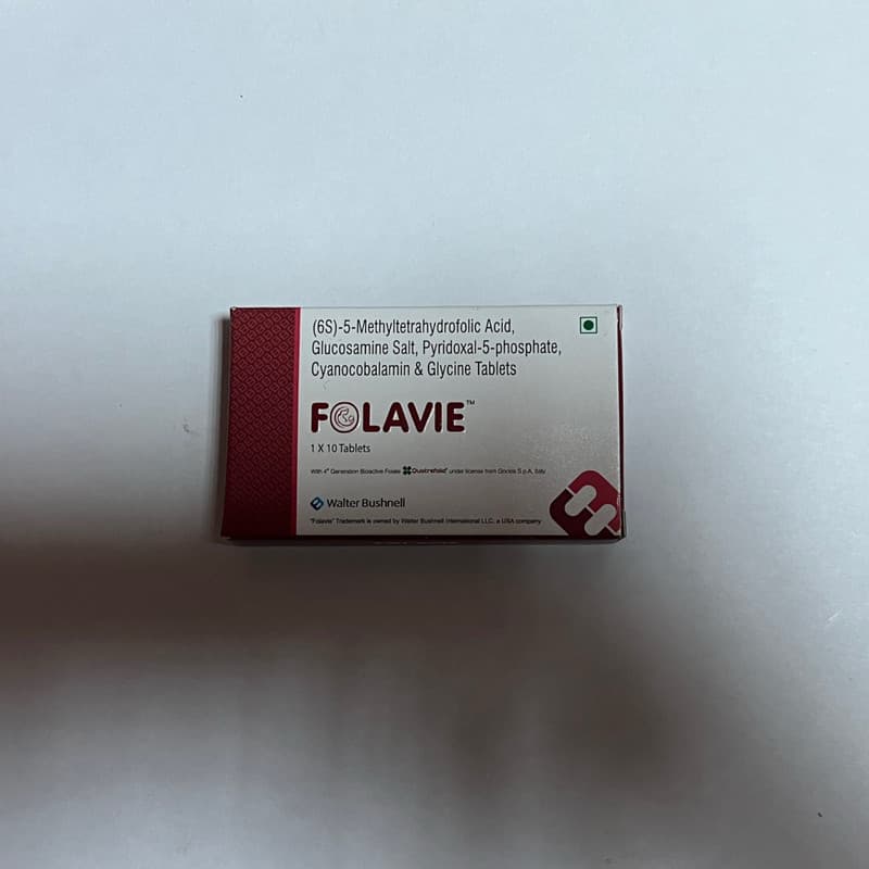 FOLAVIE TABLETS 10S