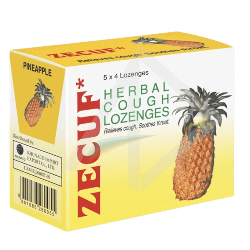 Zecuf Herbal Cough Loz[Pineapple]