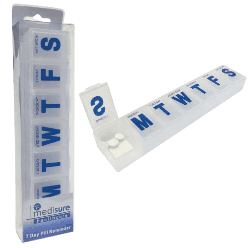 Medisure Pill Organizer 7 Compartments