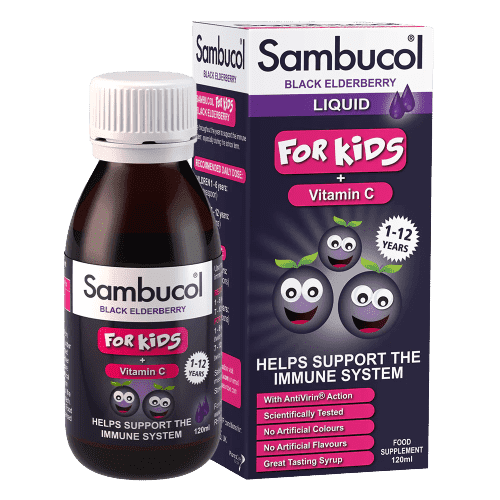 Sambucol Immune + Vitamin C Kids 120ml