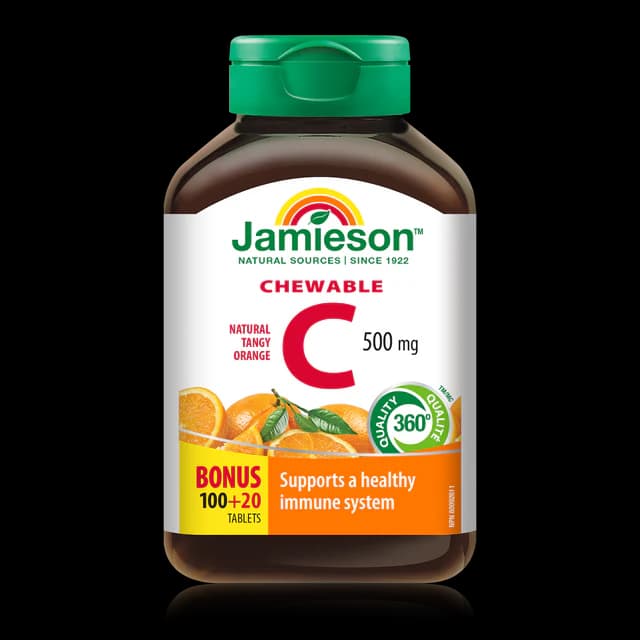 Jamieson Vitamin C Chewable 500mg