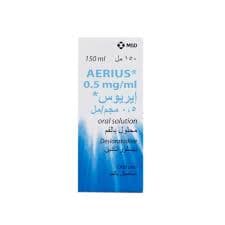AERIUS SYRUP 150ML