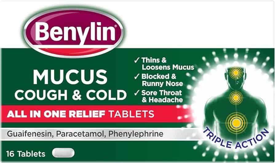 Benylin Mucus Cough and Cold Tablets