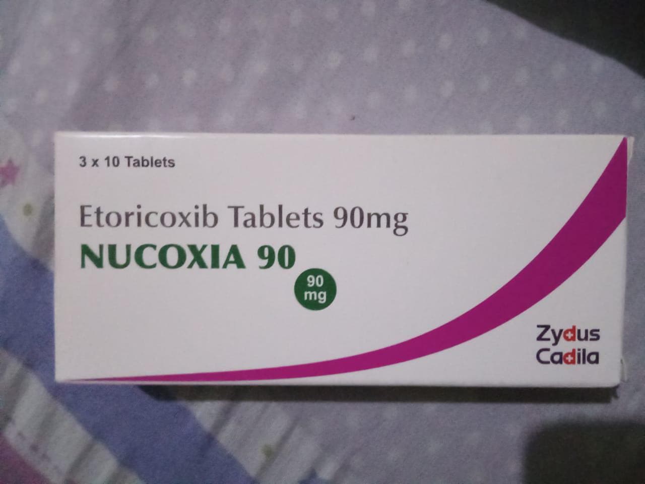 NUCOXIA 90MG TABLET (ETORICOXIB TABLETS)