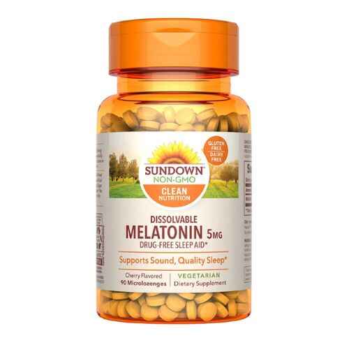 Sundown Melatonin 5mg Dissolvable 90's