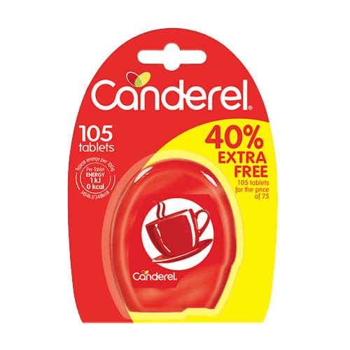 Canderel 75s 40% Extra Foc 105's