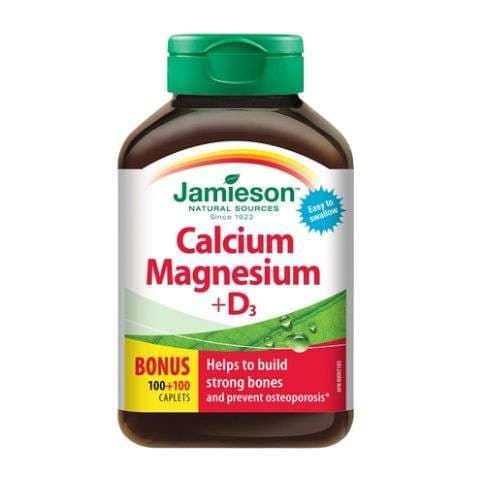 Jamieson calcium magnesium d3 200 caplets