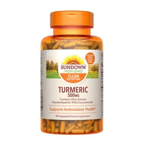 Sundown Tumeric 500mg 90's