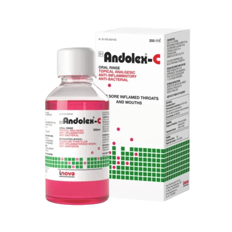 Andolex-C Mouthwash 200Ml