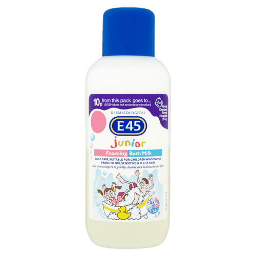 E45 Junior Foaming Bath Milk 500ml