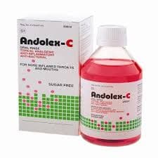 ANDOLEX C ORAL RINSE 200ML