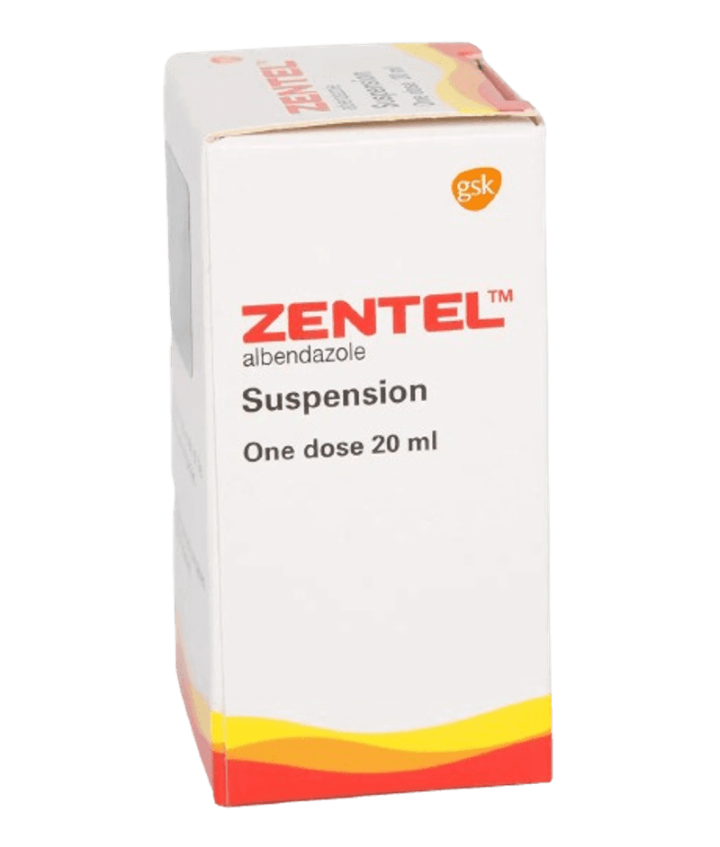Zentel Suspension 20Ml