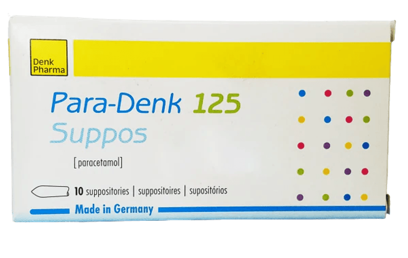 Parademk Suppositories125Mg 10S