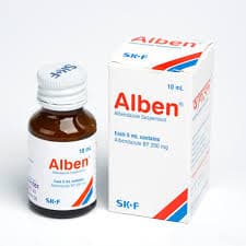 ALBEN SUSP 200MG/5ML* 10ML