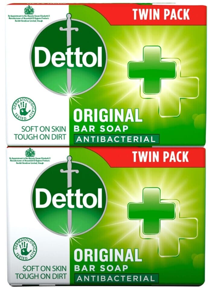 Dettol Original Bar Soap Antibacterial 100g