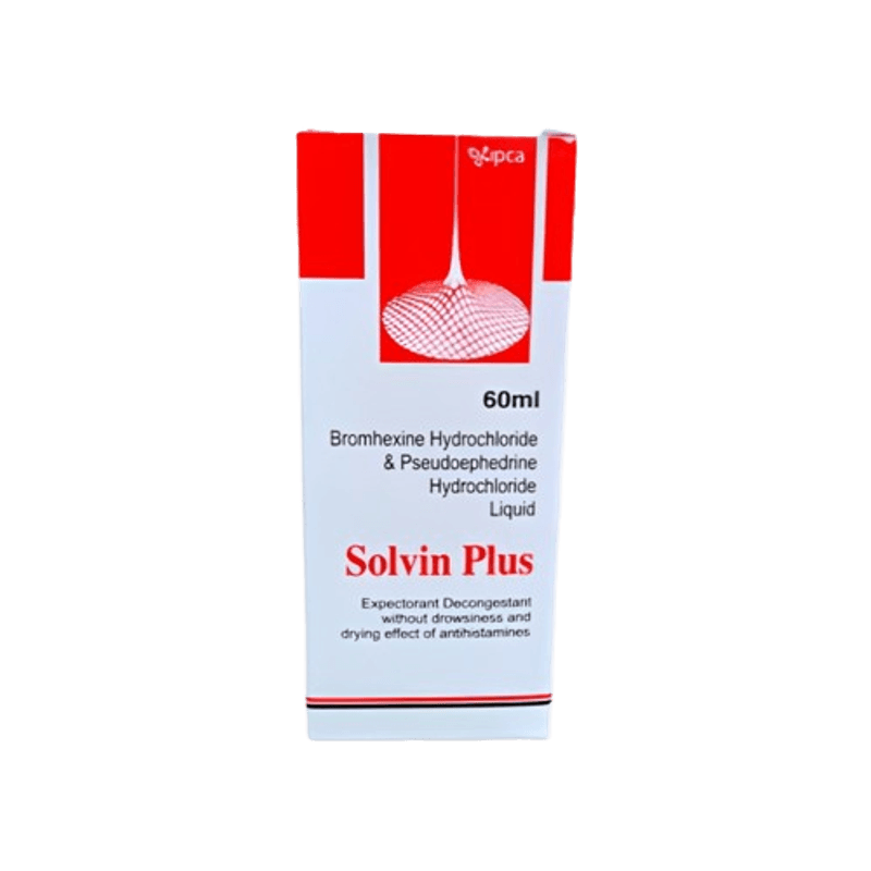 Solvin Plus Expectorant 60Ml