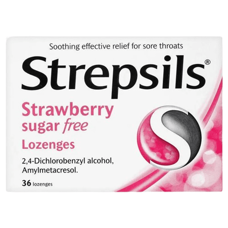 Strepsils Strawberry 36`S