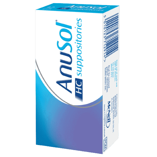 Anusol Plus Hc Suppositories 12's