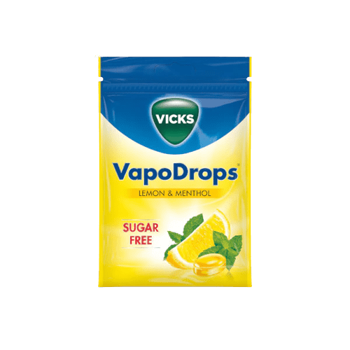 Vicks Vapodrops Lemon and Menthol 72g
