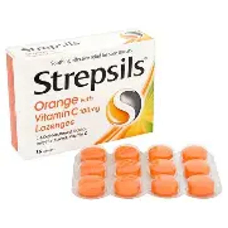 STREPSILS ORANGE/VIT C 36